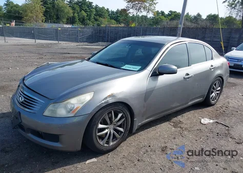 2007 Infiniti G35X из США, поврежденный, VIN JNKBV61F47M811849